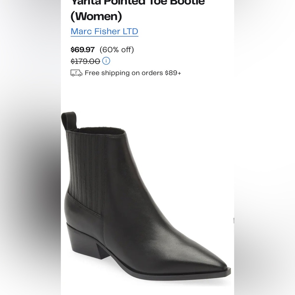 Never worn Marc Fisher Boot